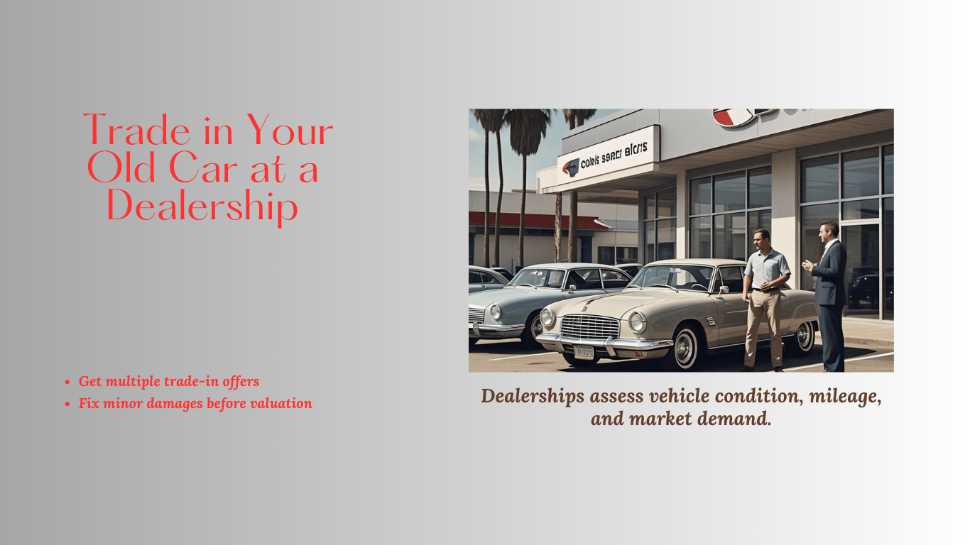 How to Trade in Your Old Car at a Dealership